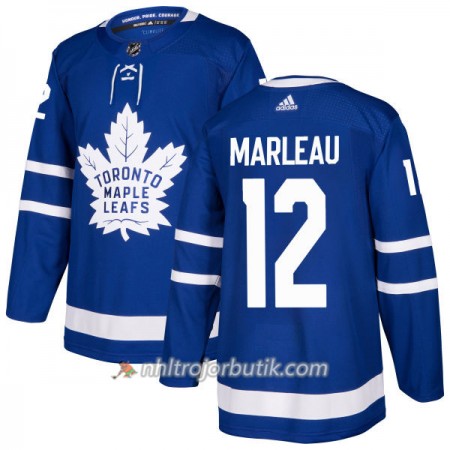Män Ishockey Toronto Maple Leafs Tröja Patrick Marleau 12 Adidas 2017-2018 Blå Authentic